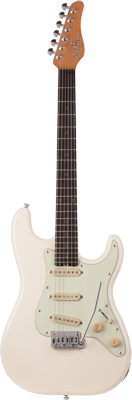 Schecter SC368 Nick Johnston Trad SSS Atomic Snow