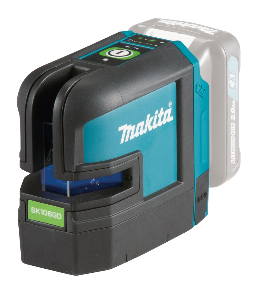 Makita SK106GDZ Akku-Kreuzlinienlaser