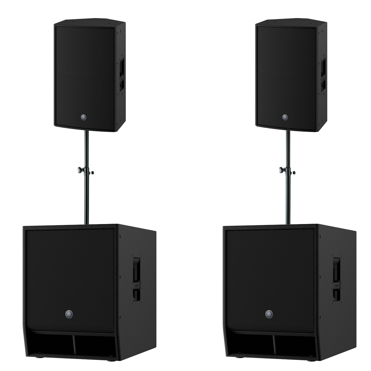 Yamaha DXS15XLF-D + DZR12-D + Zubehör
