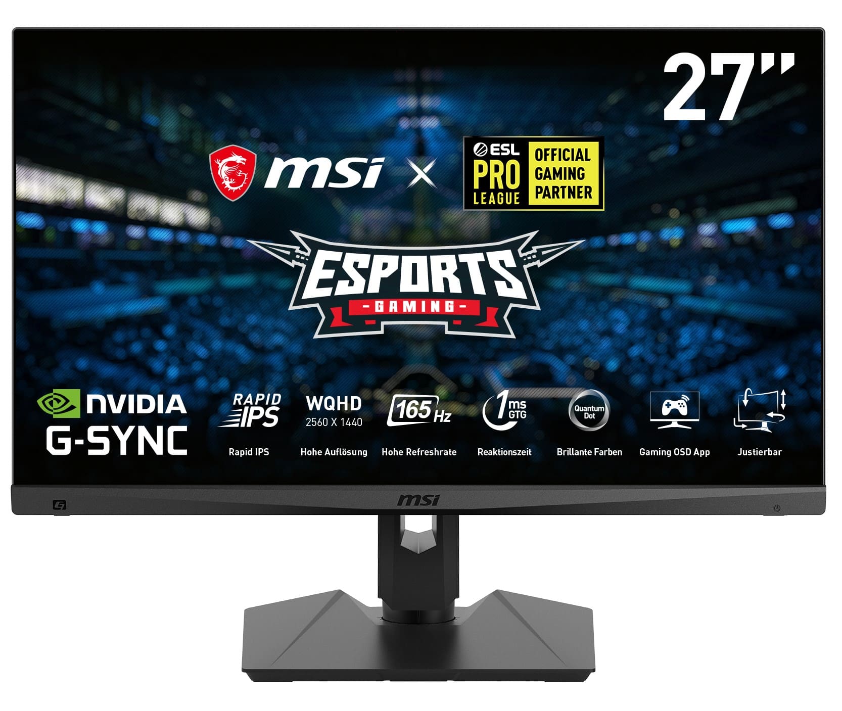 MSI Optix MAG274QRFDE QD Gaming Monitor