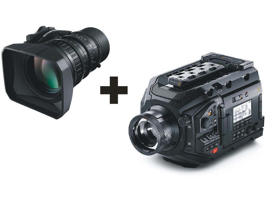 Blackmagic Design URSA Broadcast inkl. Fujifilm 2/3"-Optik LA16x8BRM