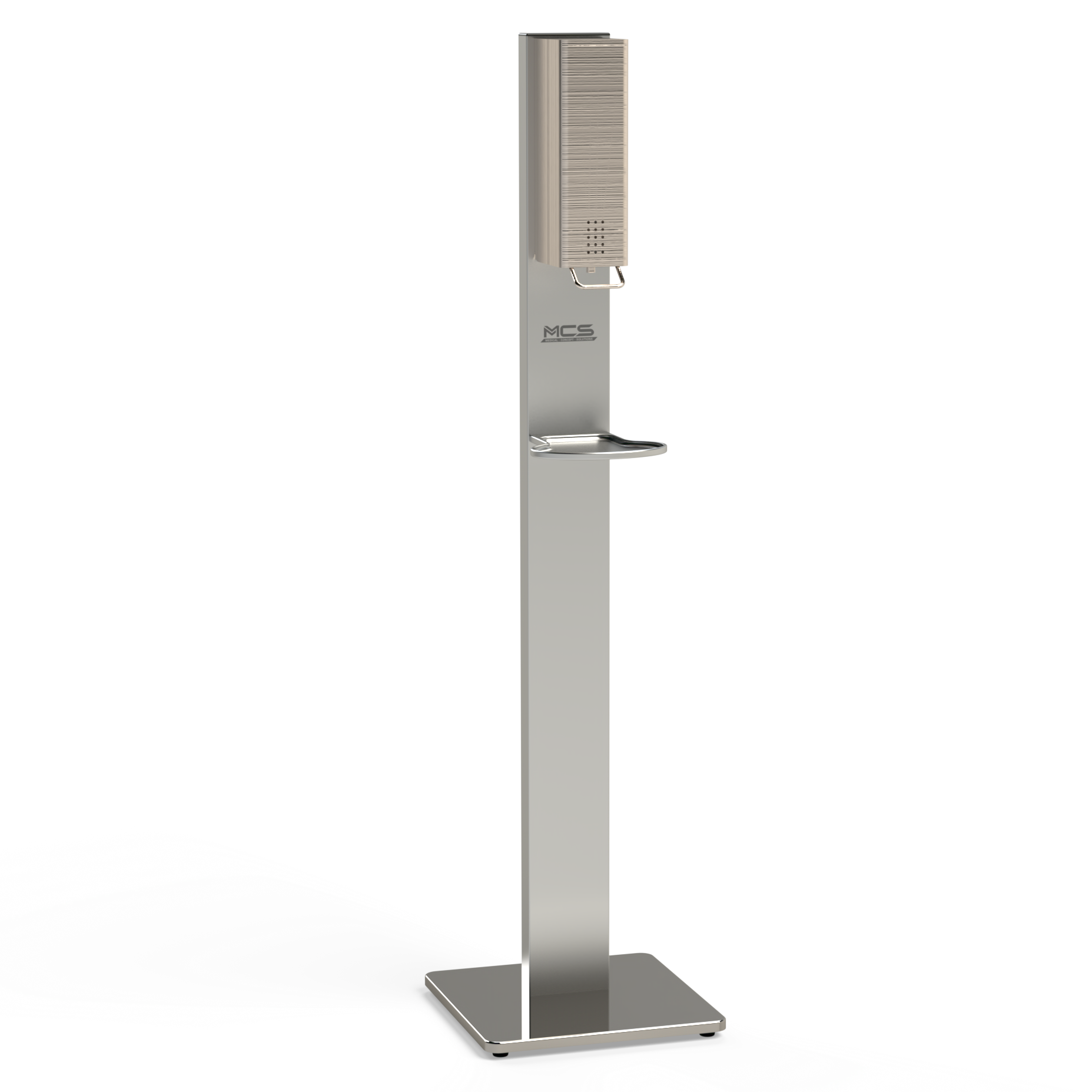 MCS801213-699E MCS Desinfektionsmittelsäule mit manuellem Desinfektionsmittelspender (non Medical)