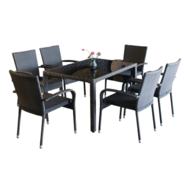 Ploß Dining-Set BRADFORD III 7-tlg.
