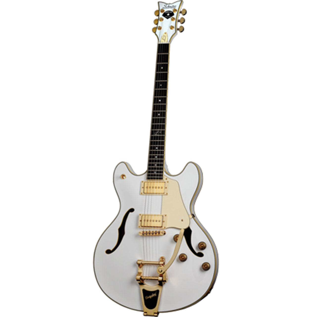 Schecter Signature Robin Zander Corsair Gloss White