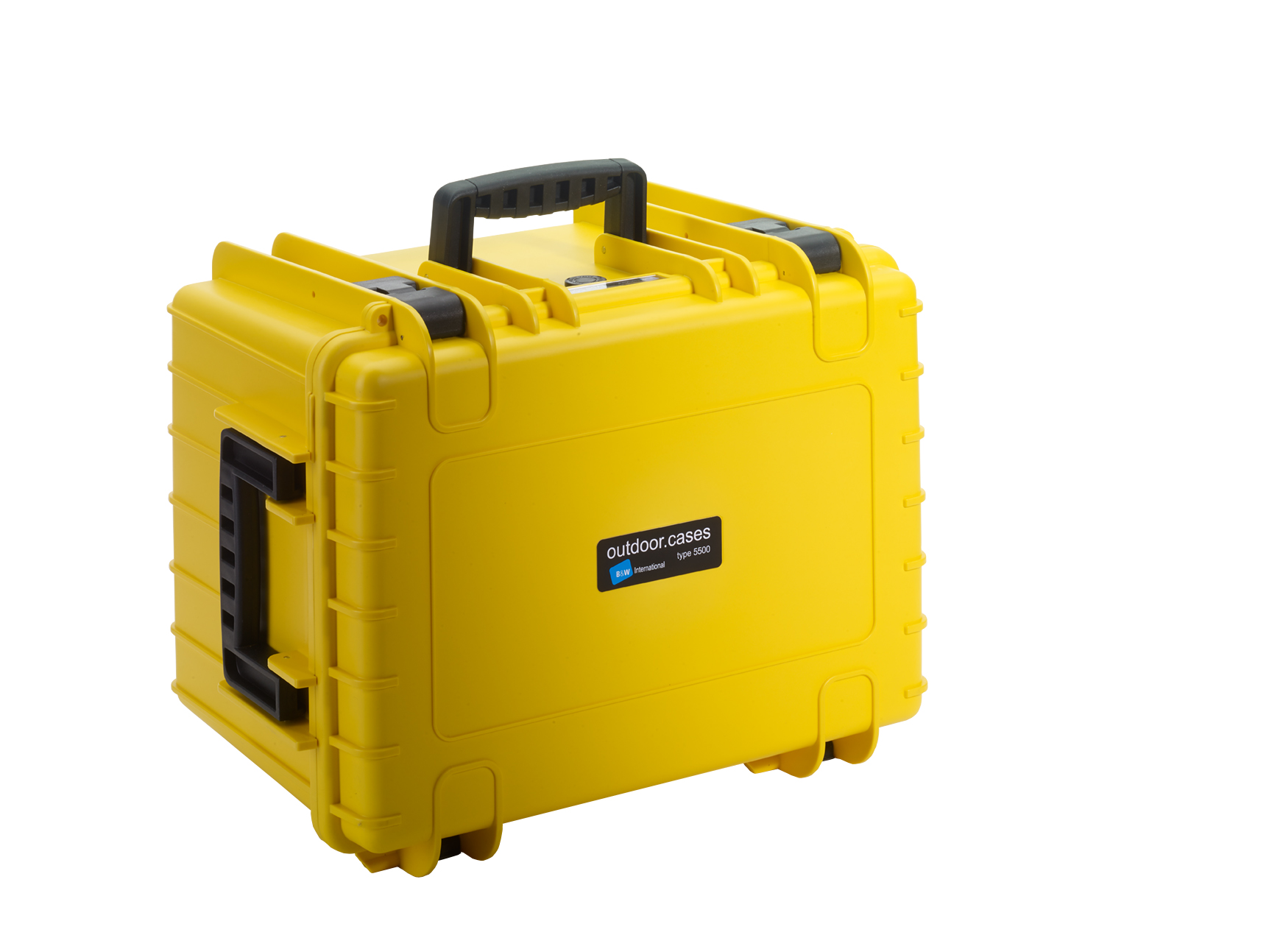 5500_Y_closed B&W Outdoor Case 5500 Foam yellow
