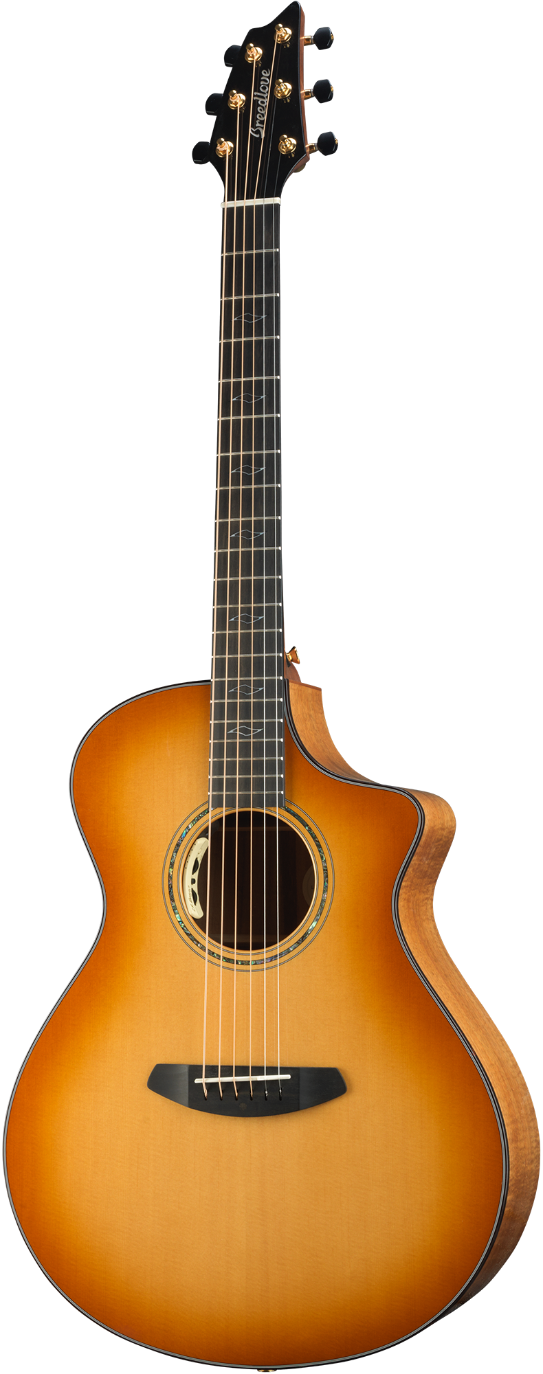 Breedlove Legacy Concert Soft Cut Sunburst Gloss