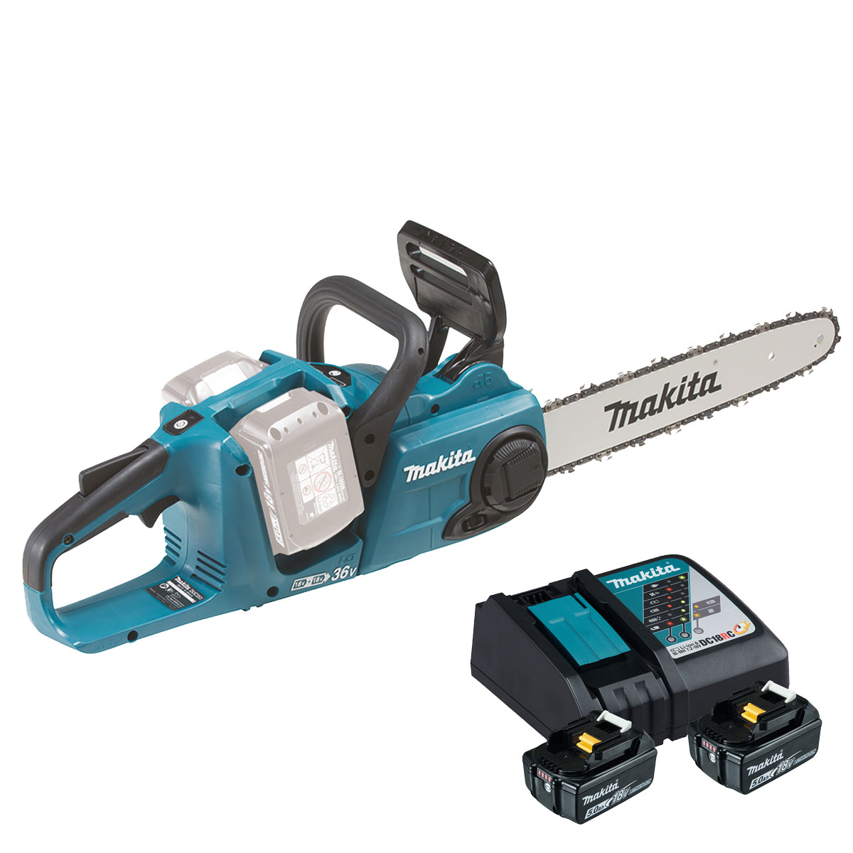Makita DUC353Z Akku-Kettensäge inkl. Akkus