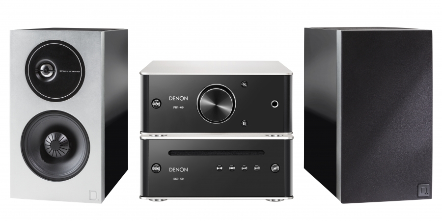 Denon PMA-60 + DCD-50 + Demand D9 Premium-Silber/Schwarz