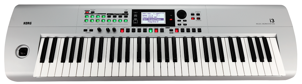 Korg I3WS silber