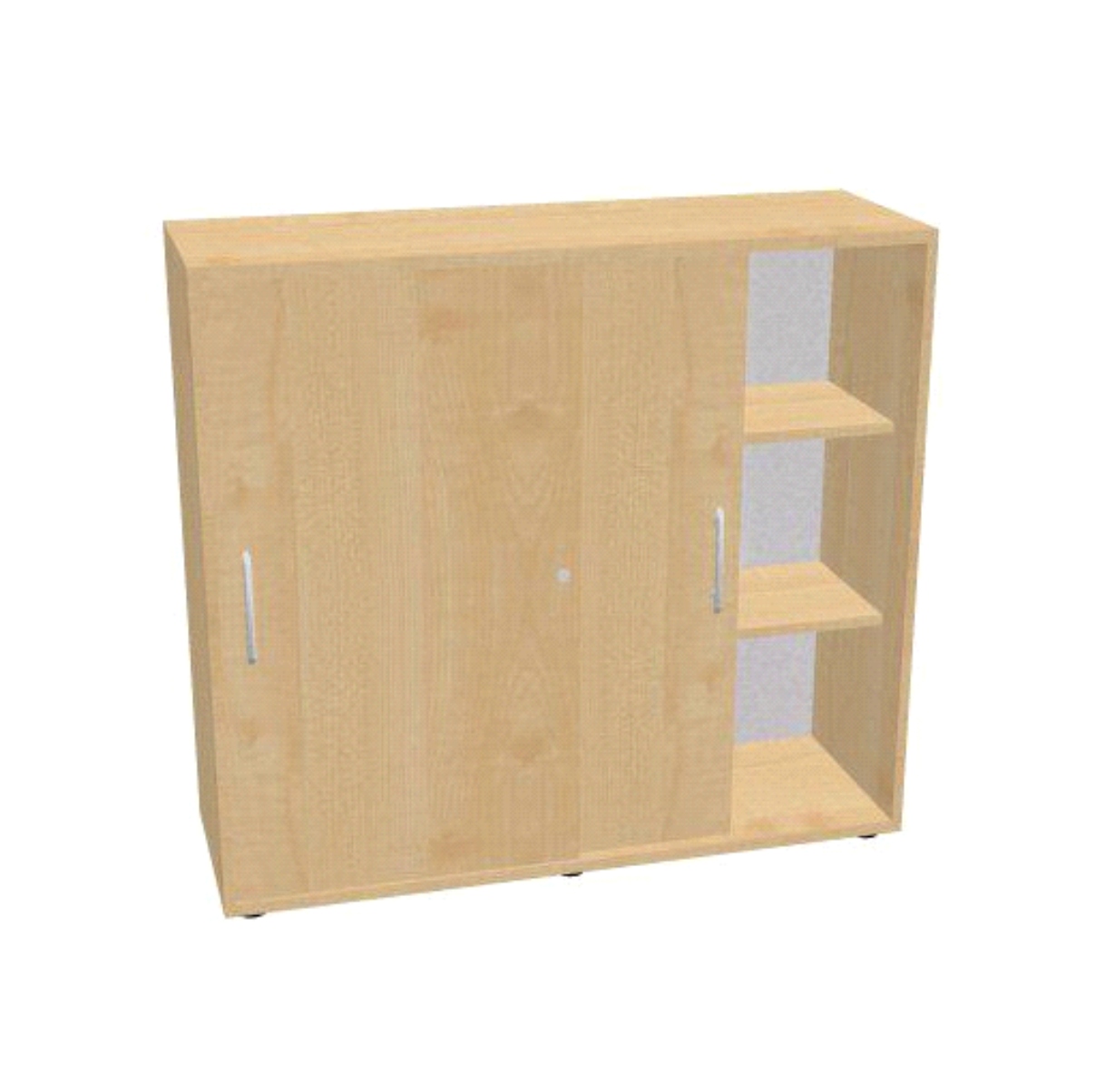 MIA Pit Schiebetürenschrank 3OH