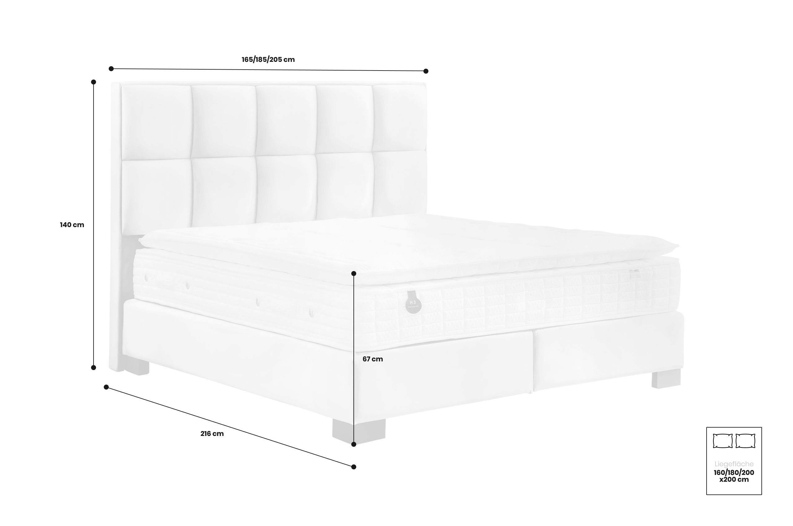 Boxspringbett-180x200-Messina-Schwarz_7