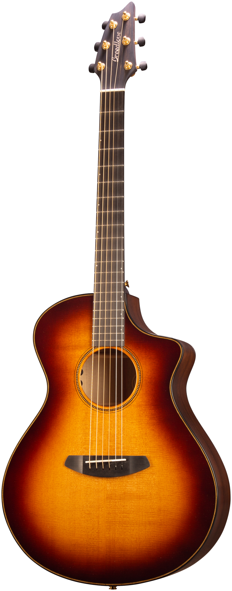 Breedlove Oregon Concert Cut Whiskey Burst Gloss
