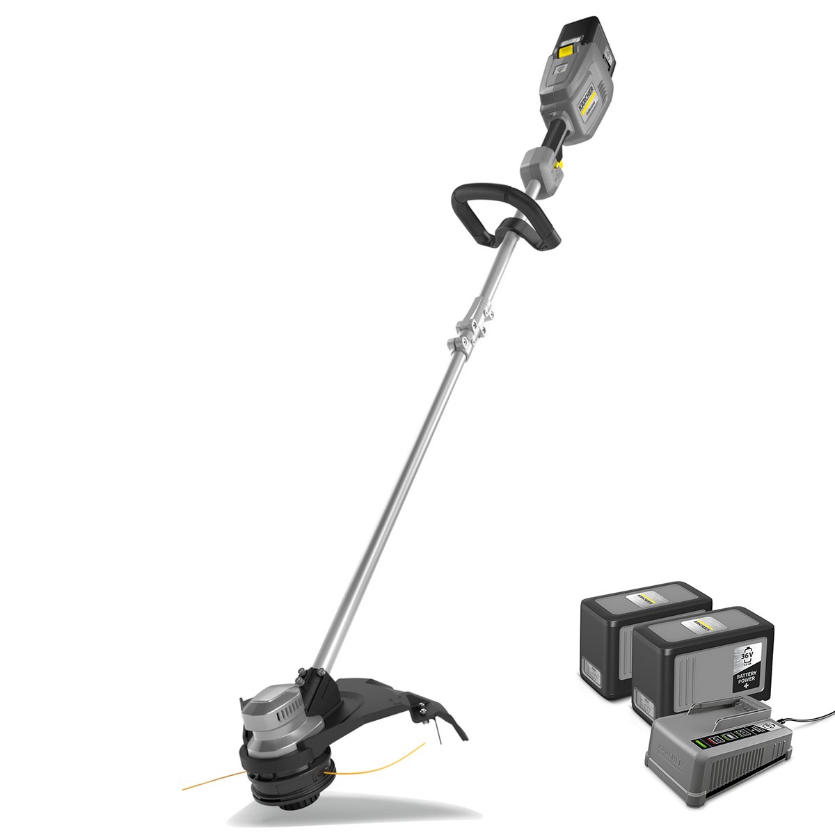 Kärcher LT 380/36 BP Akku-Rasentrimmer inkl. Akku Set
