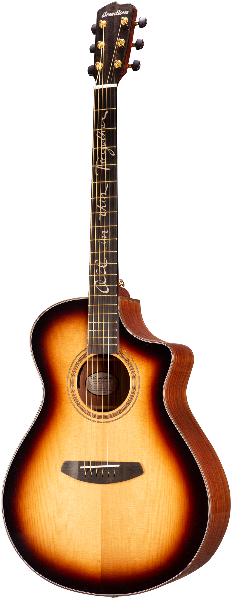 Breedlove Organic Amazon Jeff Bridges Concert Sunburst
