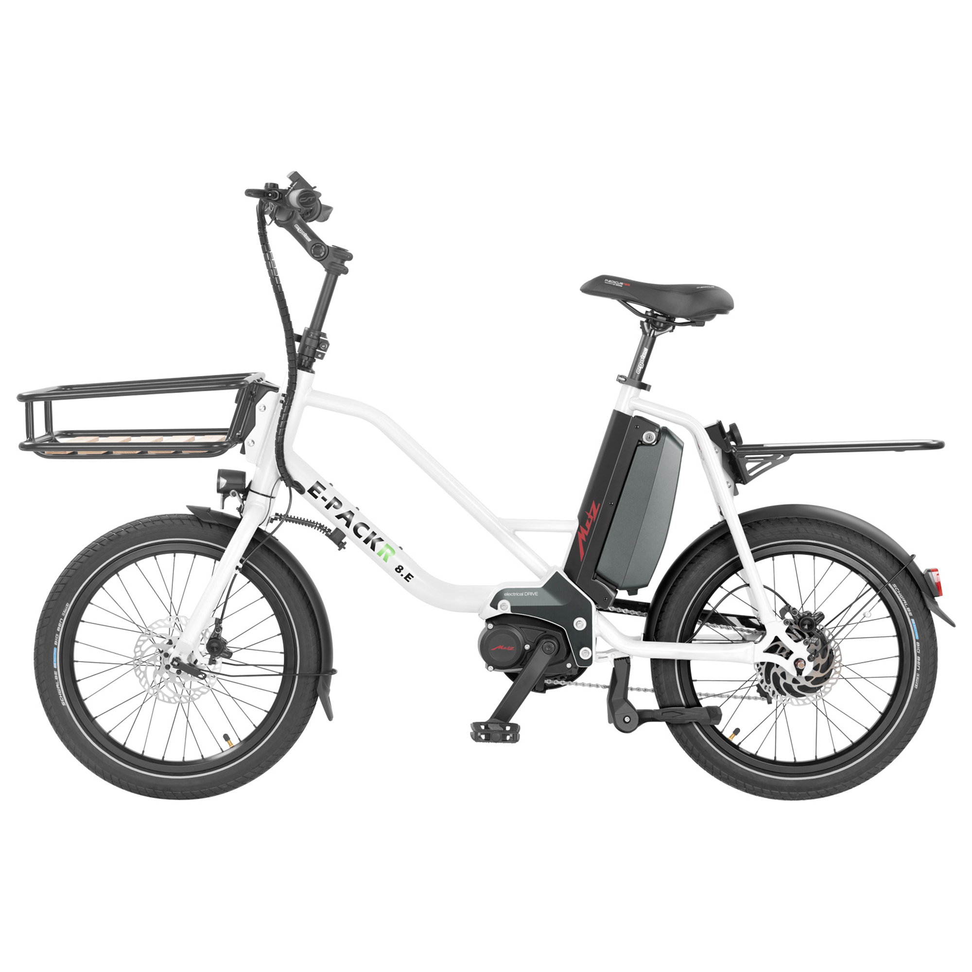 Metz E-Packer 8.E in weiß