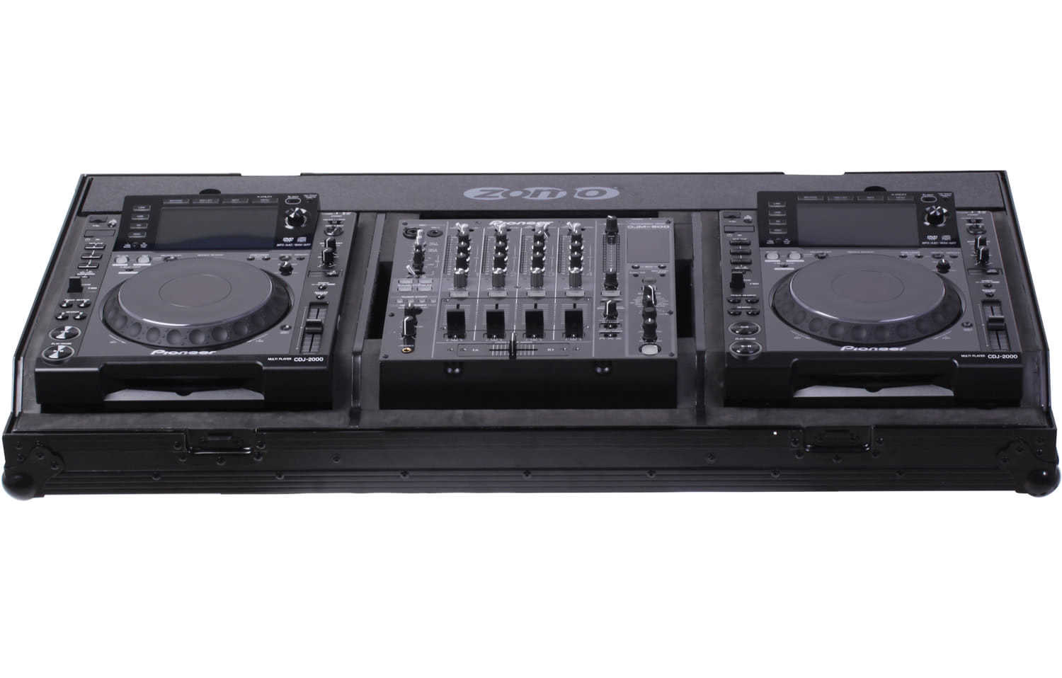 Zomo Set 2000 NSE Flightcase für 2x CDJ-2000/1000/900/800 + 1x DJM 800