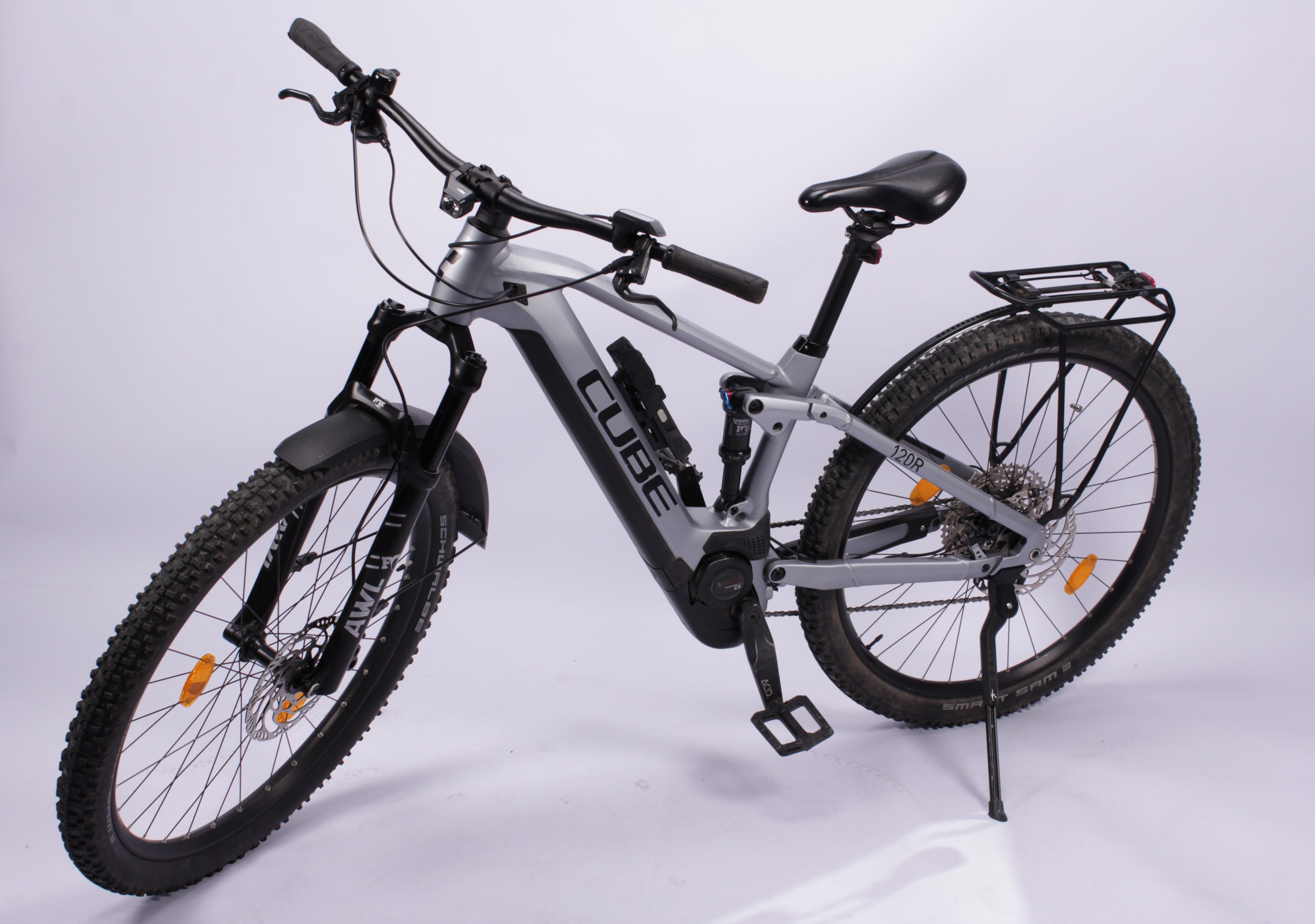 Cube Stereo Hybrid 120 Race 625 Polarsilvernblack M 2022 - Stockclearing