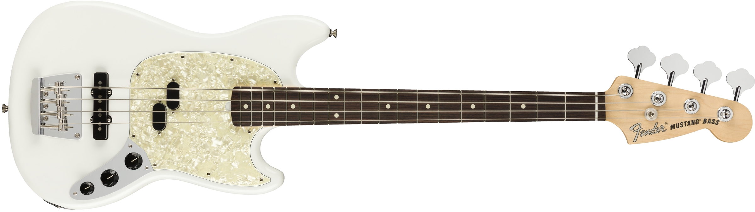 Fender AM Perf Mustang Bass RW AWT