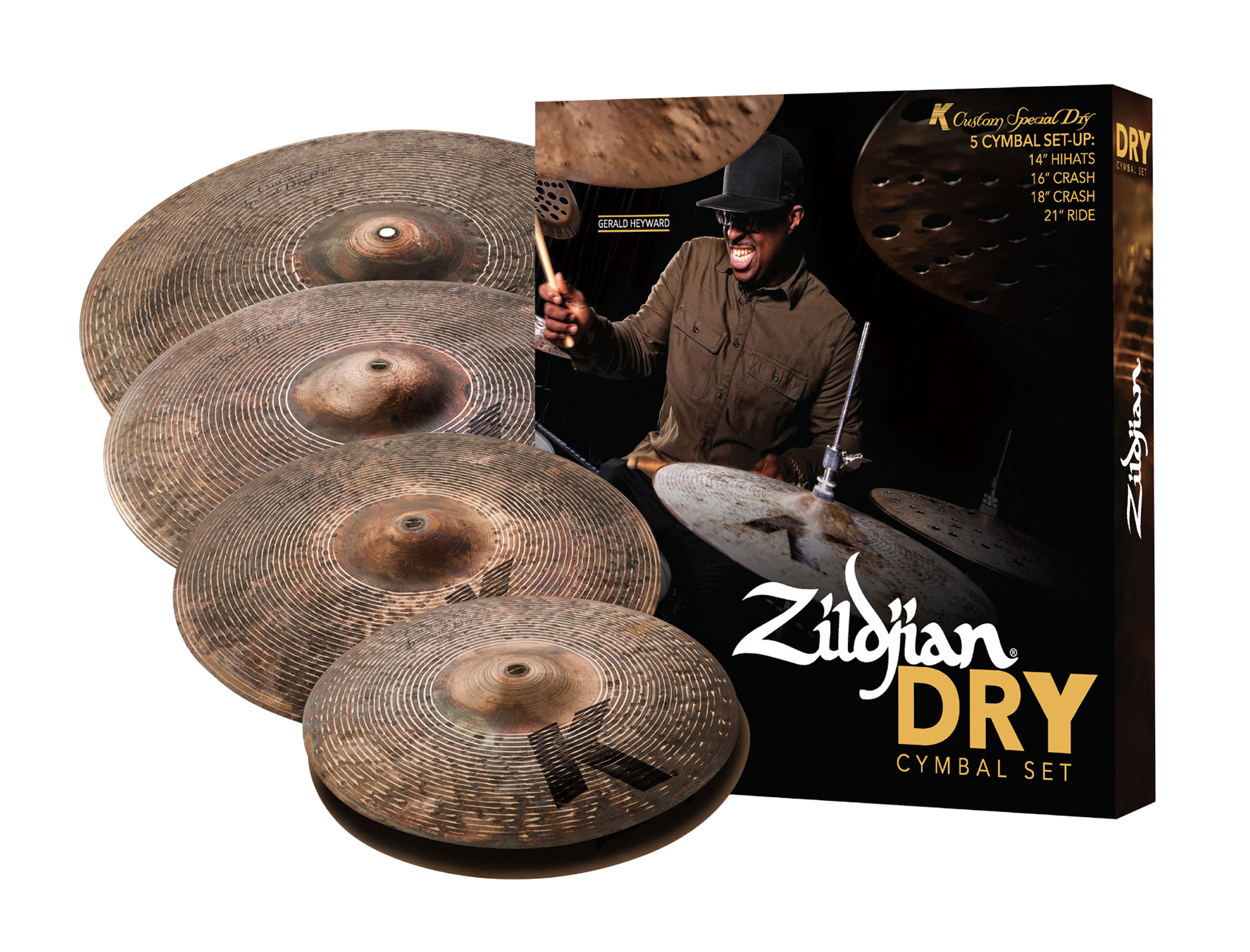 Zildjian Beckenset K Custom Special Dry Dymbal Pack