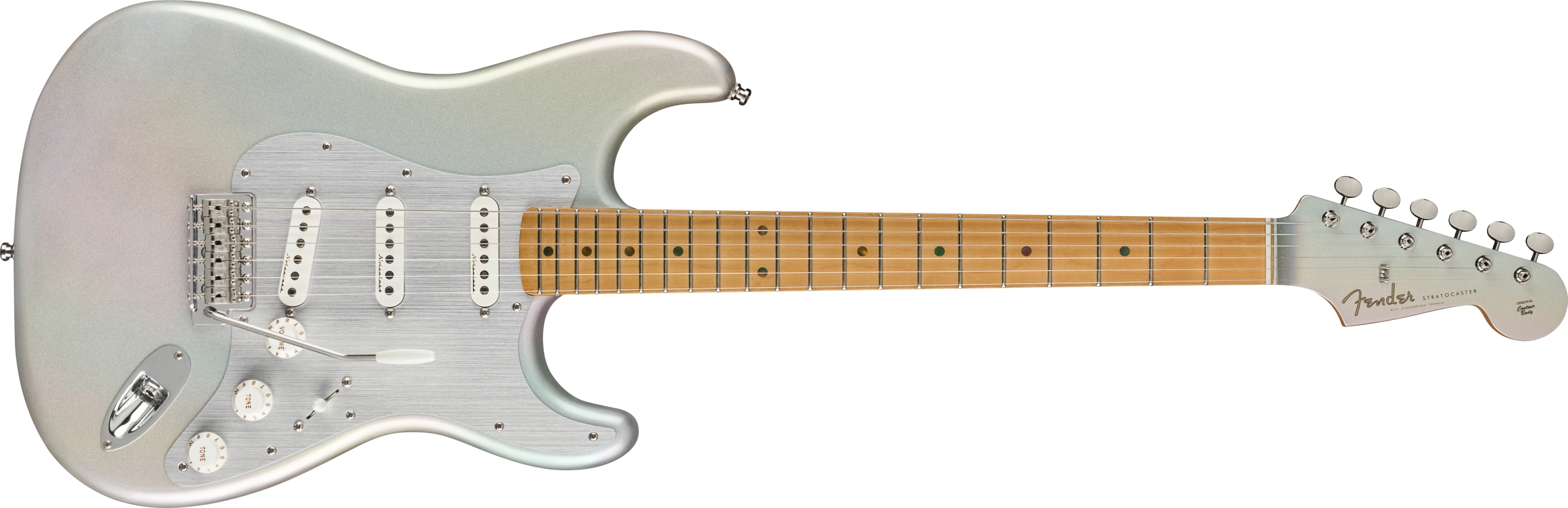 Fender H.E.R. Strat MN Chrome Glow