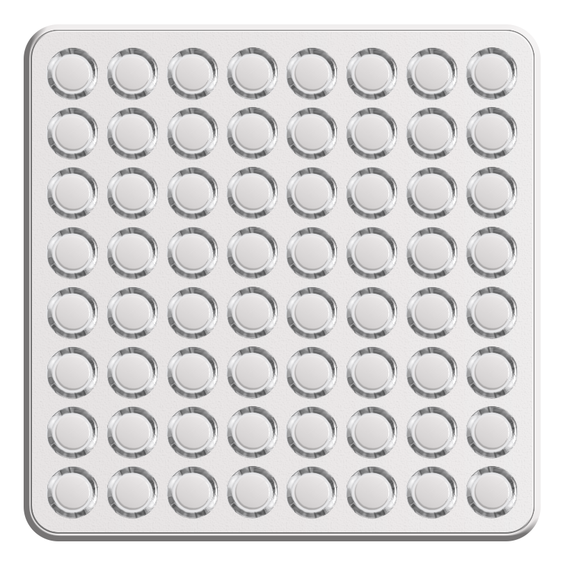 Midi Fighter 64 white