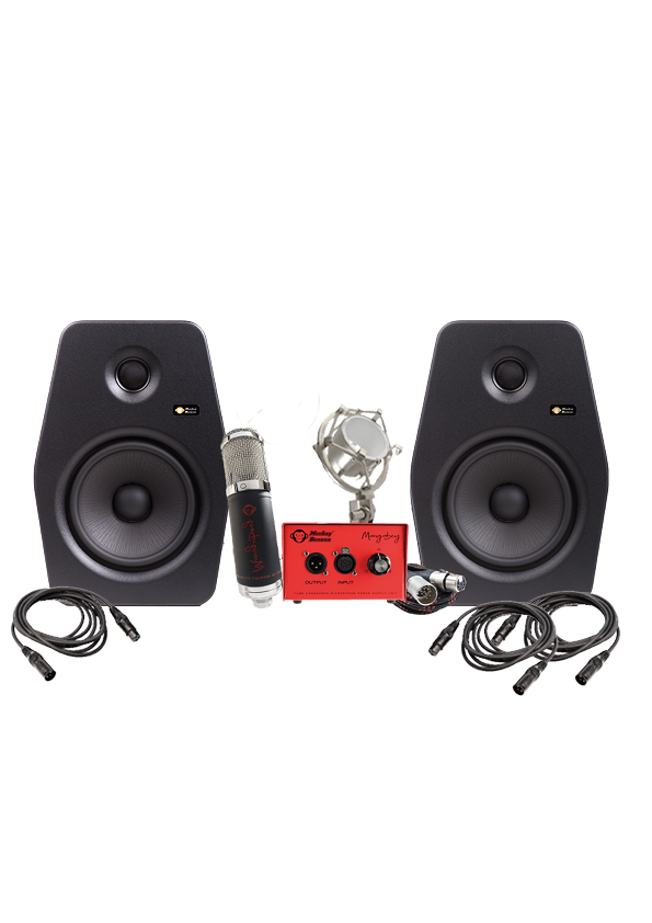 Monkey Banana Turbo 8 schwarz Studio Set