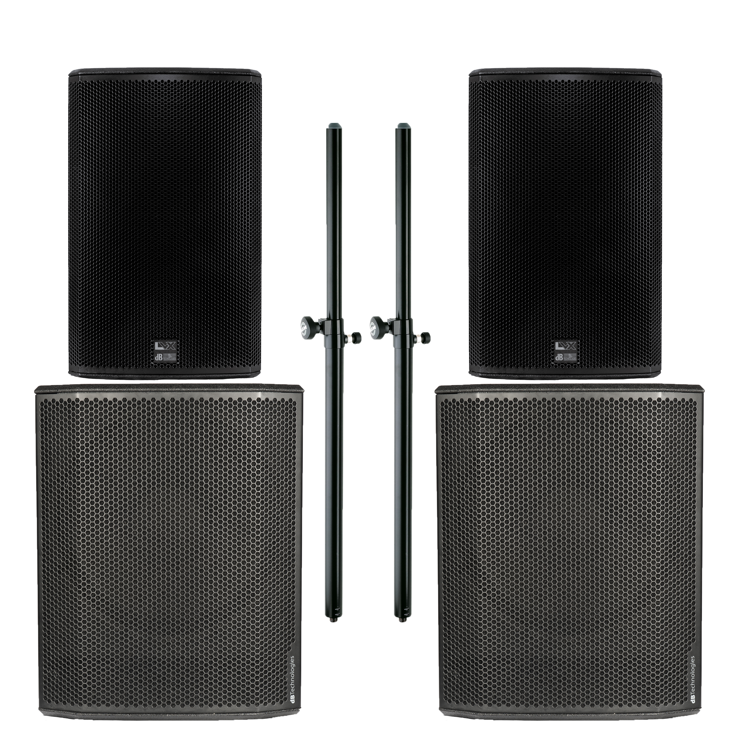 dB Technologies LXV15 + Sub 618 Set